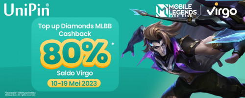 Mainkan Lucky Draw Bareng MLBB & Virgo di UniPin Cashback 80% Saldo Virgo!